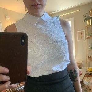 J Crew Factory Sleeveless Popover